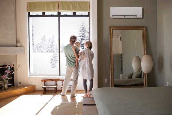 Ductless Mini-Split System in Residential Home with Family in Las Vegas